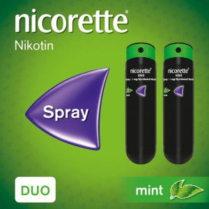 NICORETTE® Spray lindert akutes Rauchverlangen