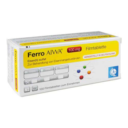 FERRO AIWA 100 mg Filmtabletten