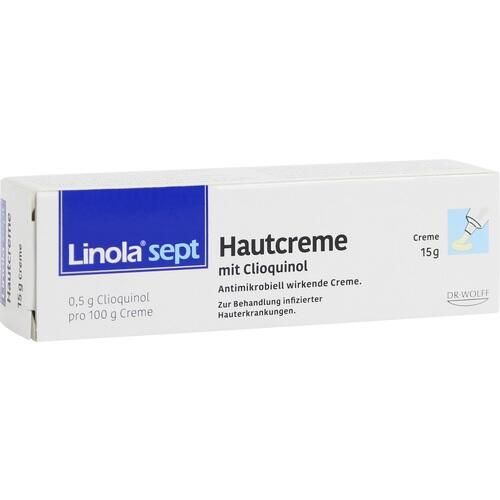 LINOLA sept Antiseptische Hautcreme mit Clioquinol