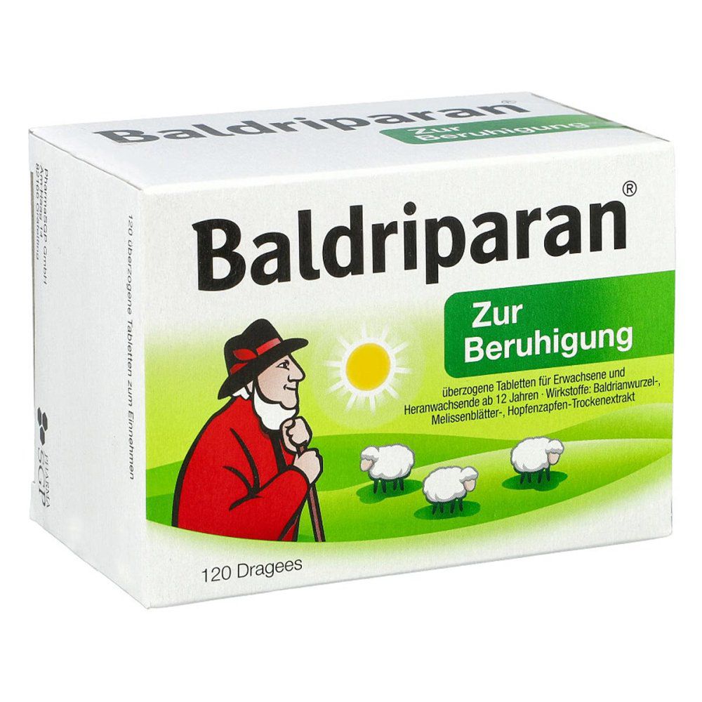 BALDRIPARAN zur Beruhigung überzogene Tabletten